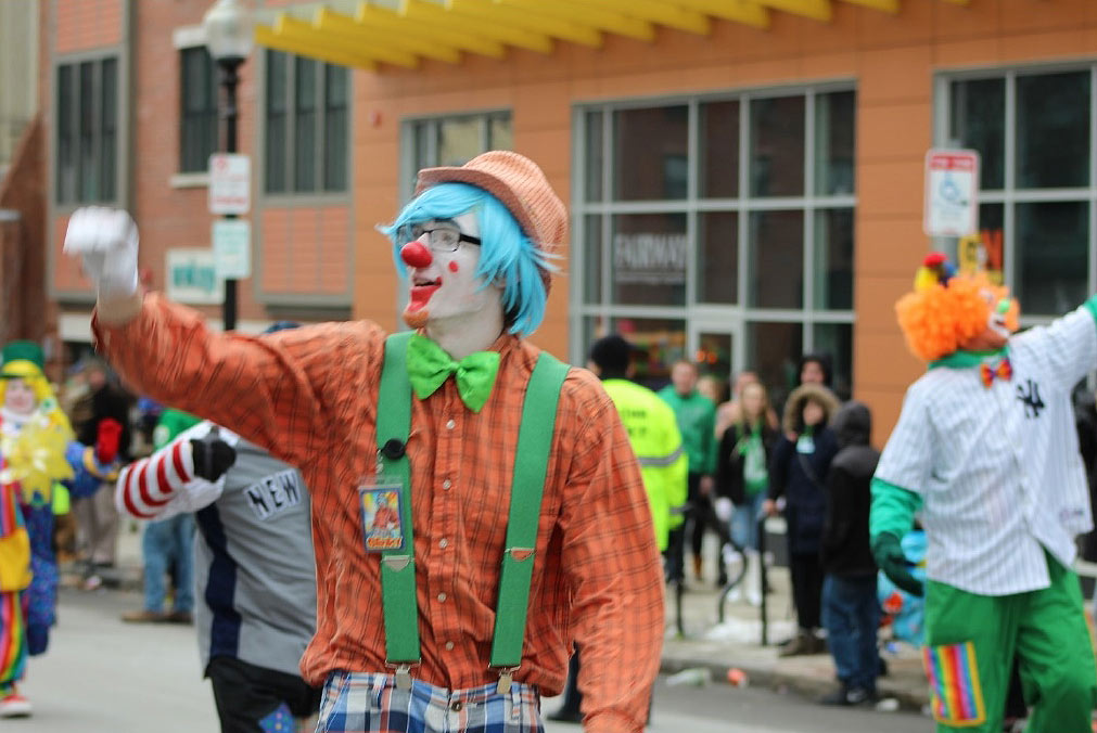 clowns in parades